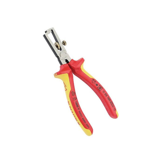 KNIPEX 11 08 160 FULLY INSULATED WIRE STRIPPING PLIERS