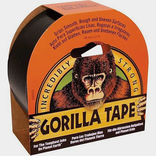 GORILLA BLACK TAPE 11M X 48MM