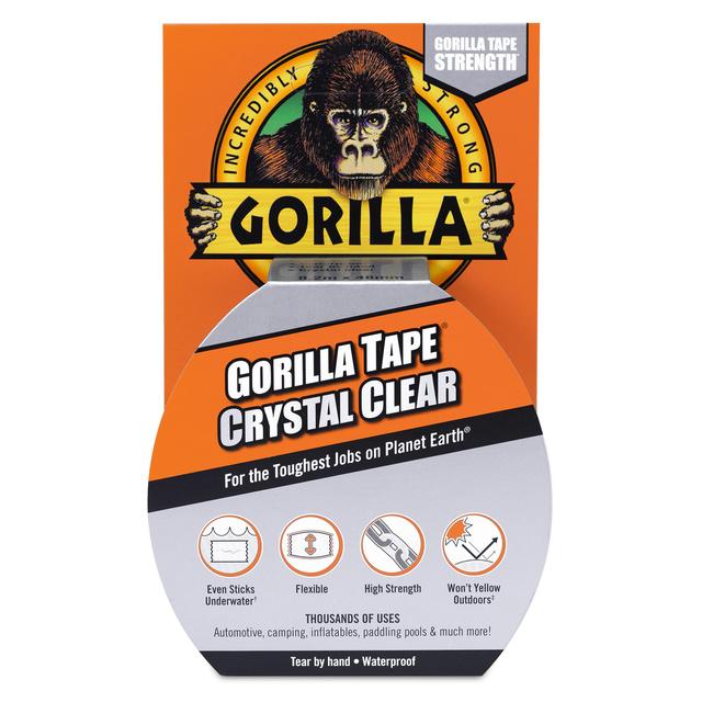 GORILLA CLEAR REPAIR TAPE 8M