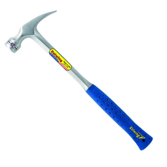 ESTWING E3/28S VINYL GRIP 28OZ FRAMING HAMMER SMOOTH FACE