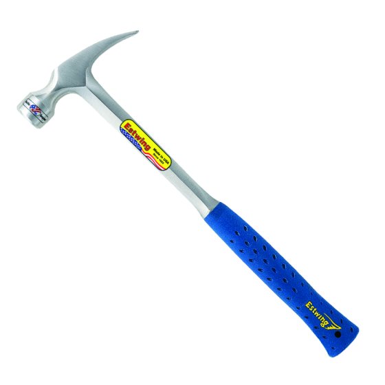 ESTWING E3/22S VINYL GRIP 22OZ FRAMING HAMMER SMOOTH FACE