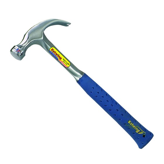 ESTWING E3/20C VINYL GRIP 20OZ CLAW HAMMER SMOOTH FACE