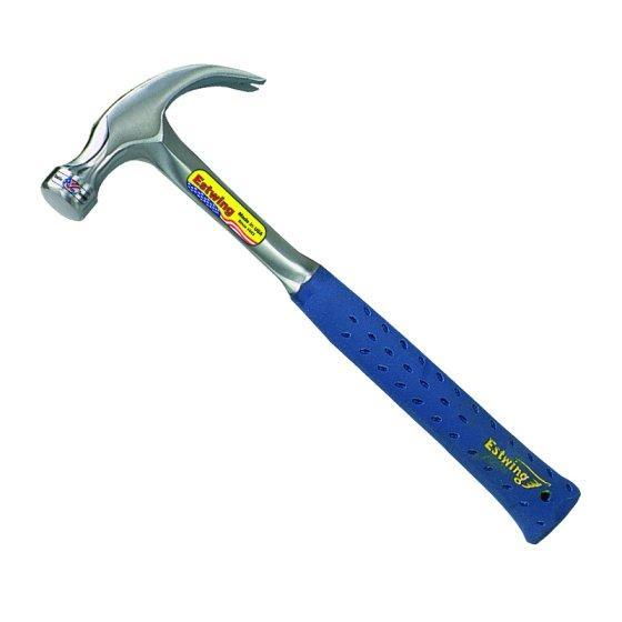 ESTWING E3/16C VINYL GRIP 16OZ CLAW HAMMER SMOOTH FACE
