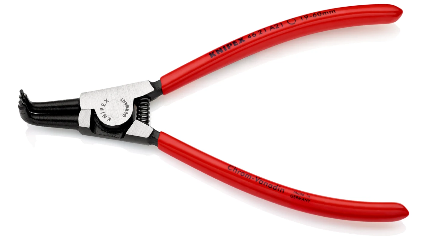 KNIPEX 46 21 A21 EXTERNAL BENT CIRCLIP PLIERS