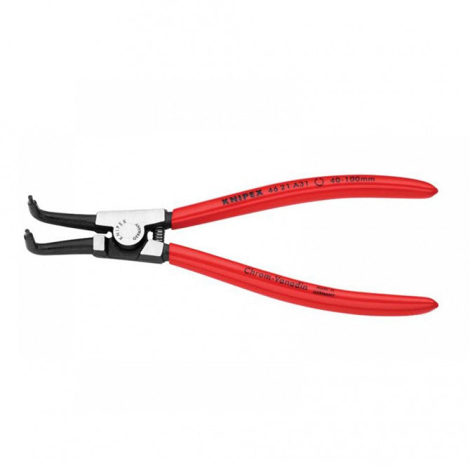 KNIPEX 46 21 A31 EXTERNAL BENT CIRCLIP PLIERS 100MM