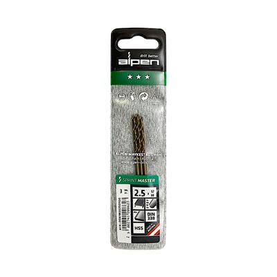 ALPEN HSS SPRINT MASTER DRILL BITS