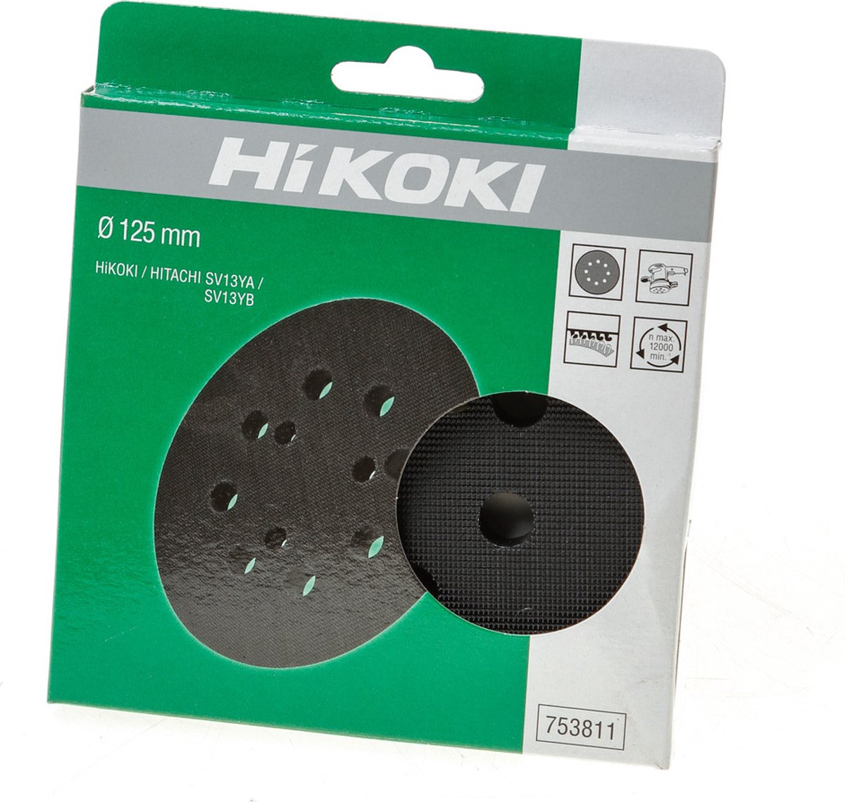 HIKOKI 125MM BACKING PAD (FITS MAKITA DBO180)