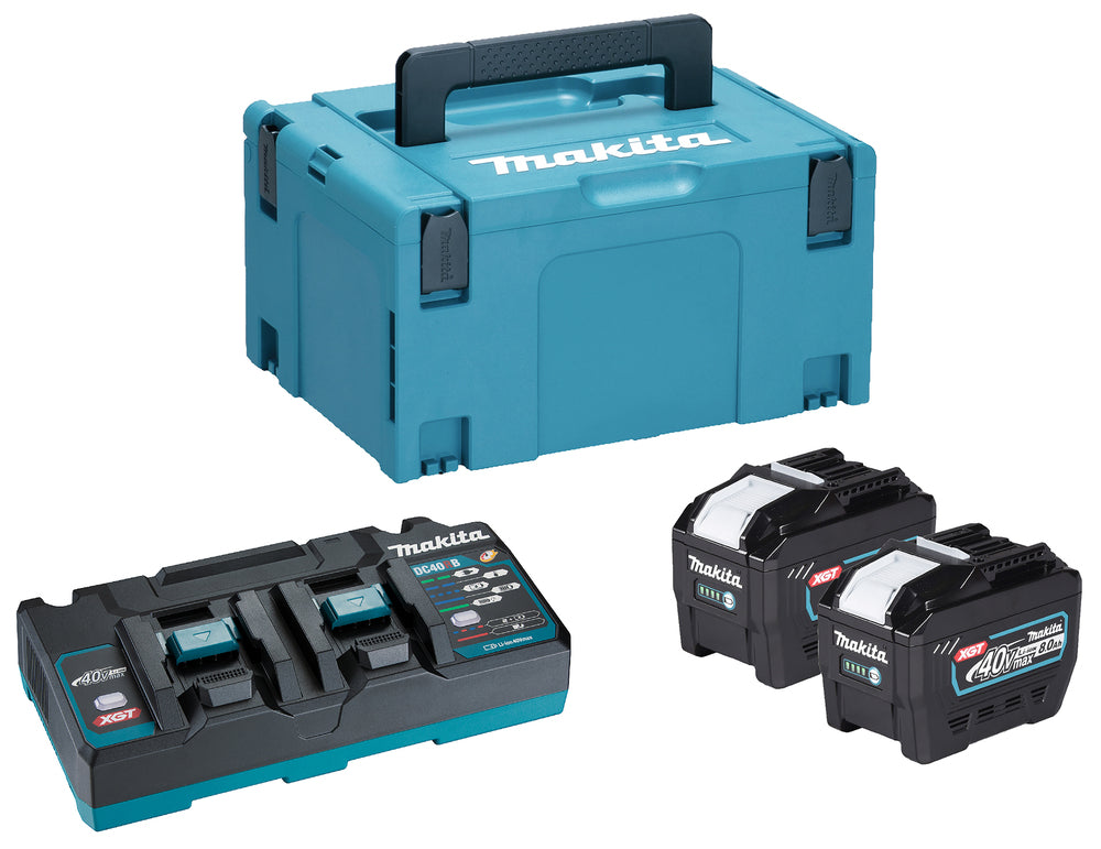 MAKITA 40V 8.0AH BATTERY AND CHARGER PACK