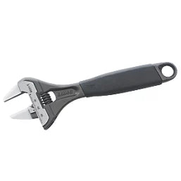 BAHCO 38MM SLIM AND WIDE JAW ADJUSTABLE WRENCH