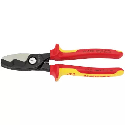 KNIPEX 95 18 200 FULLY INSULATED CABLE SHEARS 200MM