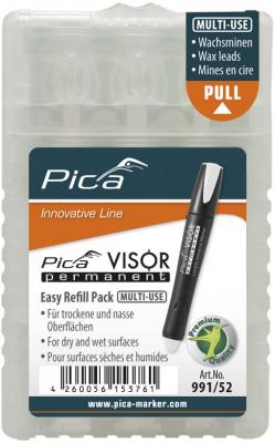 PICA VISOR CRAYON REFILL LEADS (WHITE)