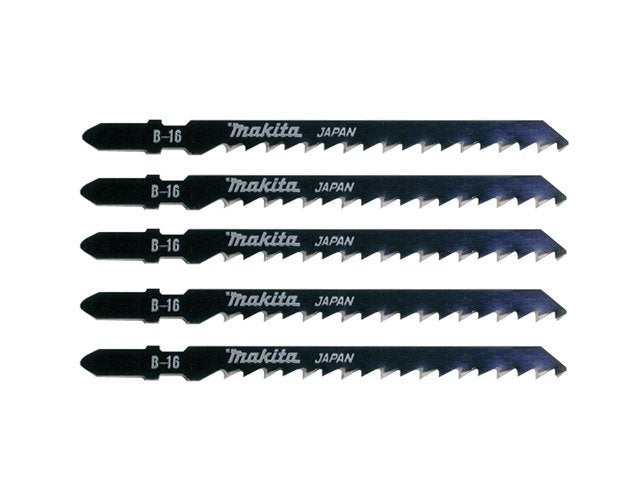 MAKITA A-85684 5PC WOOD CUT JIGSAW BLADES