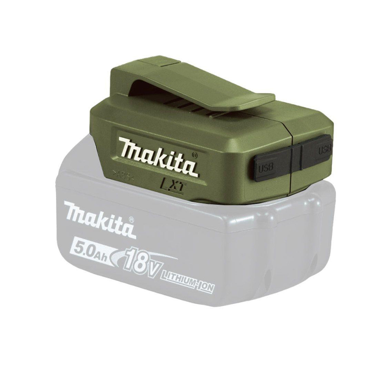 MAKITA ADP05O 18V USB ADAPTER (OLIVE)