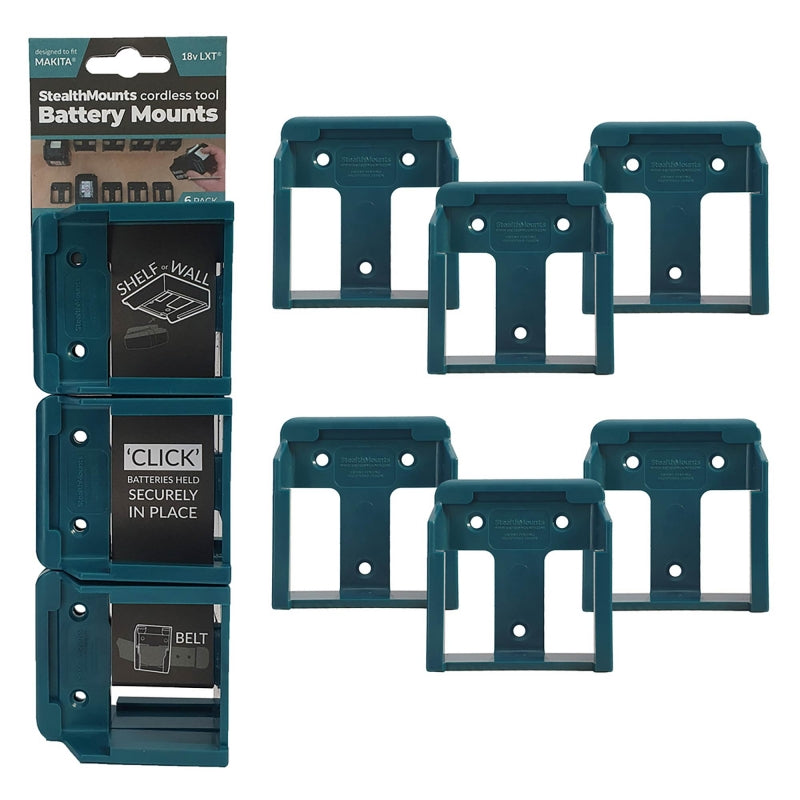 Makita battery wall mount sale