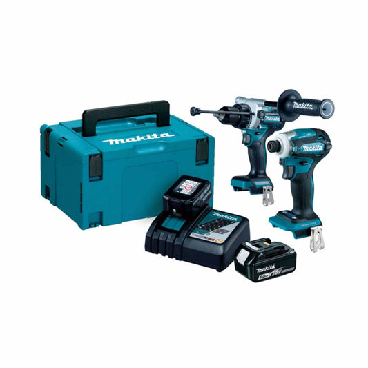 MAKITA 18V DLX2455TJ TWIN PACK (TOP END BRUSHLESS WITH 2X 5.0AH)