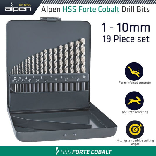 ALPEN COBALT 1.00 MM - 10.00 MM