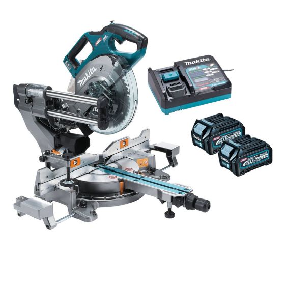 MAKITA 40V LS002GD203 216MM MITRE SAW KIT