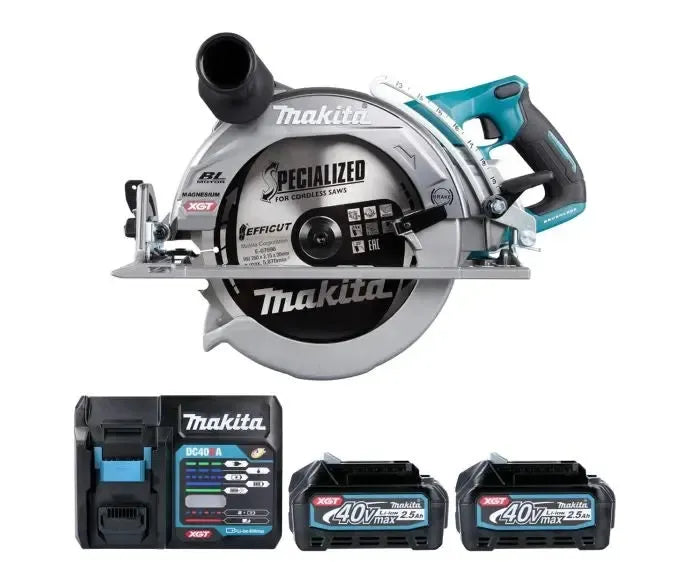 MAKITA 40V RS002GD203 REAR HANDLE CIRCULAR SAW KIT