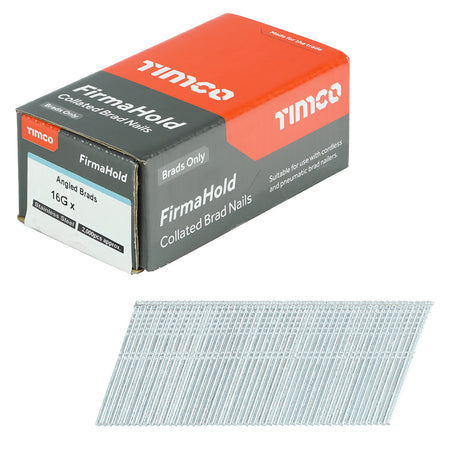 TIMCO 16 GAUGE STAINLESS STEEL ANGLED BRADS (2,000 BRAD PACK)