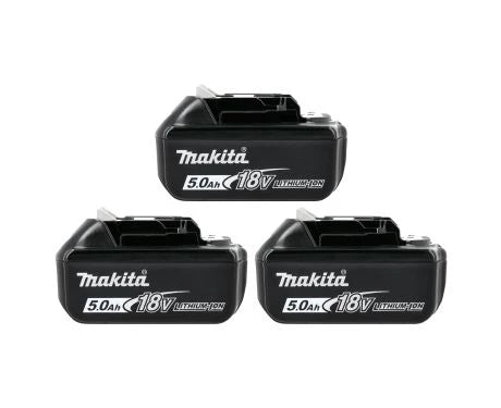 MAKITA 18V 5.0AH BATTERY (3 PACK)