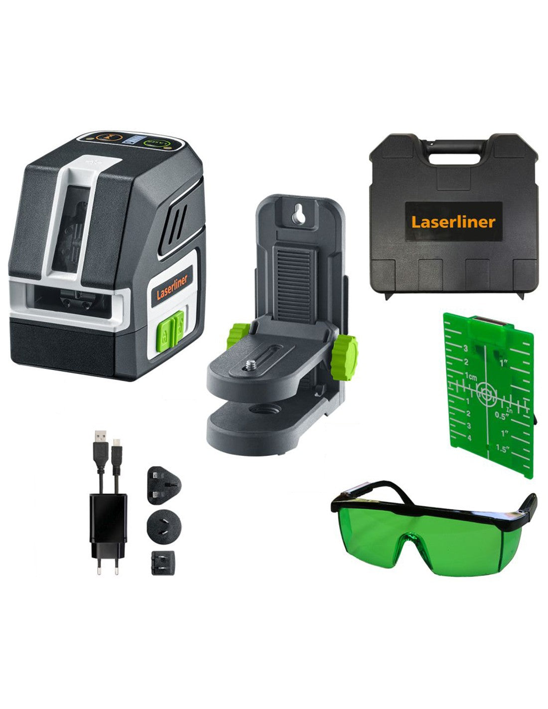 LASERLINER POCKET CROSS 2G GREEN LASER LEVEL