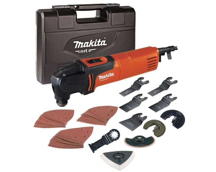 MAKITA MT SERIES MULTI TOOL KIT WITH ACCESSORIES 240V