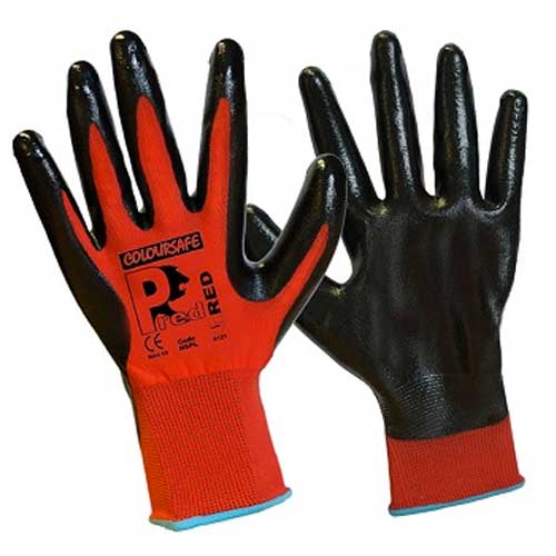 NITRILE WORK GLOVES BOX QTY OF 120 PAIRS