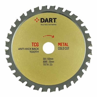 DART 136MM X 20MM X 32T METAL CUTTING BLADE PMC1362032