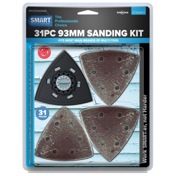 31PC STARLOCK MULTI TOOL SANDING KIT