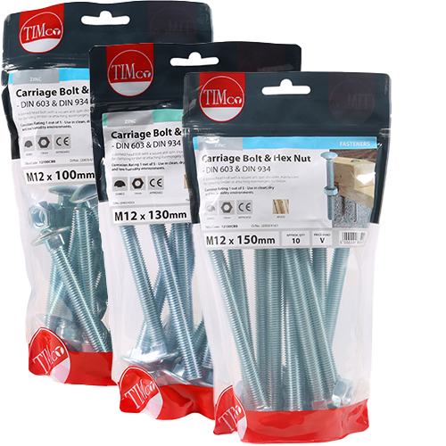 TIMCO CARRIAGE BOLTS