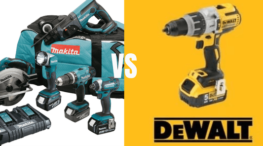 makita v dewalt power tools