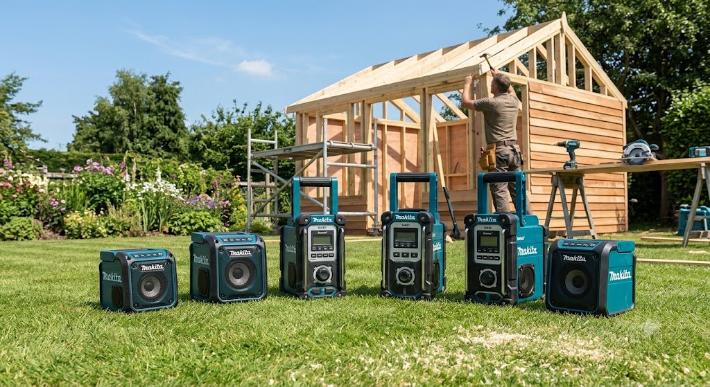 Best Site Radio in the UK for 2026: Top Makita DAB & Bluetooth Models