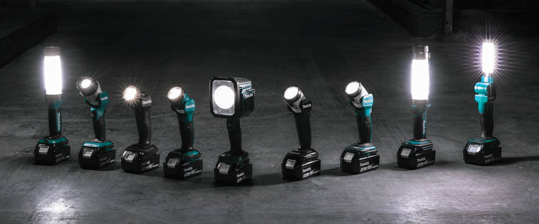 A selection of the best site lights from Makita 