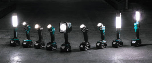 A selection of the best site lights from Makita 
