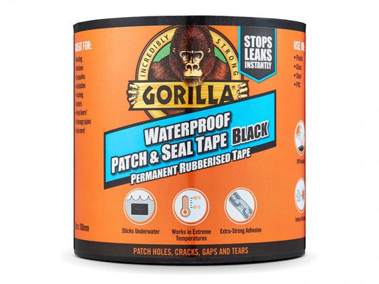 GORILLA WATERPROOF PITCH AND SEAL TAPE 3M X 100MM