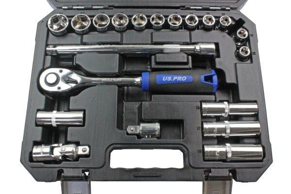 US.PRO 20 PC SOCKET SET